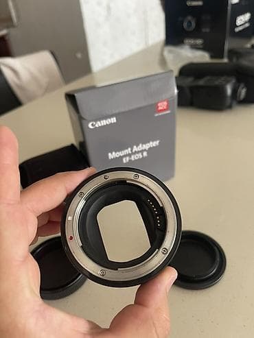 otg adapter: Canon Mount Adapter EF-EOS R - Original Canon adapteri: EF və EF-S — 3
