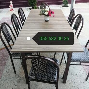 miz ustul: Stol stul desti masa və oturacaqlar dəstləri sexden birbaşa satişı — 9