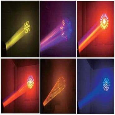 rengli isiq: Beam 380 Moving Head Light – Super Güclü Səhnə İşığı 🔹 ✔️ 380W YODN — 3