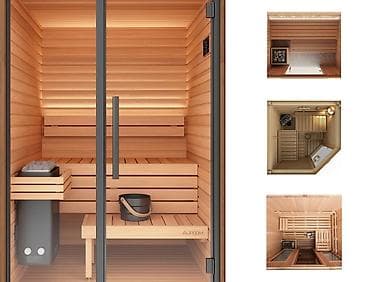 сауна: Evinizdə rahat və premium sauna zonası yaratmaq istəyirsinizsə, fərqli — 2