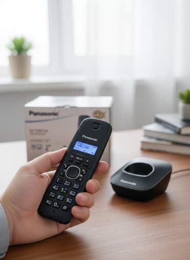 цифровой фотоаппарат panasonic: Panasonic ev telefonu satılır, çox az işlənib,təzədir,qutusu — 1