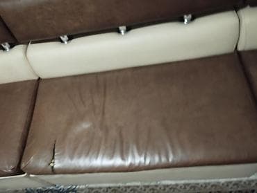 Künc divan, Süni dəri