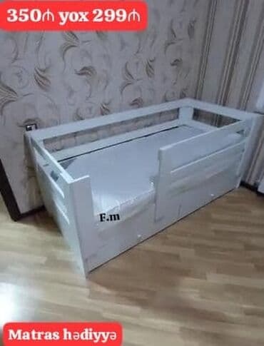 siyirməli carpayı: Yeni, Təknəfərlik çarpayı, Bazasız, Matras ilə, Siyirməli — 1