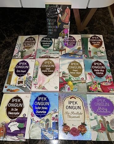 Türkçe gencler üçün kitaplar. Türkiyeden alınıb oxunub temiz