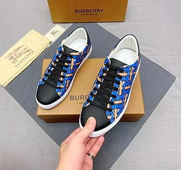 sport ayaqqabilar: Lüks kişi krossovkaları – müxtəlif modellər 1) Qara dəri krossovka - — 6