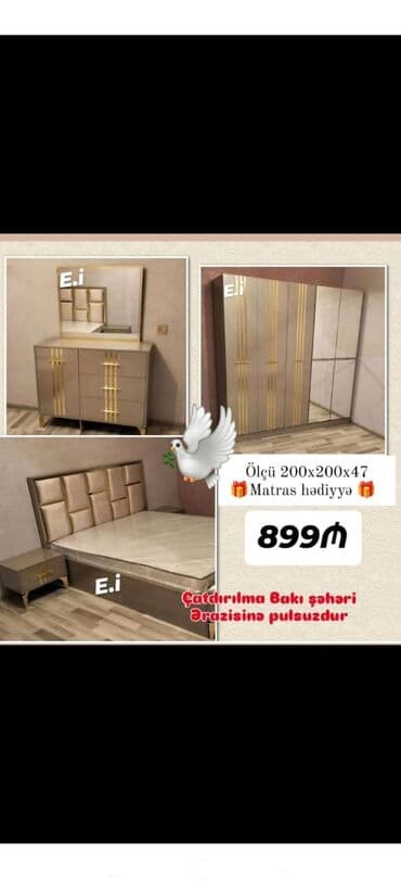 Ev üçün dekor: Yataq desti yeni — 1