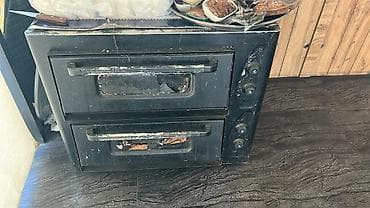 pizza machine: Məhsul: İkiqat kameralı pizza bişirən soba Təyinat: Pizza bişirmək — 1