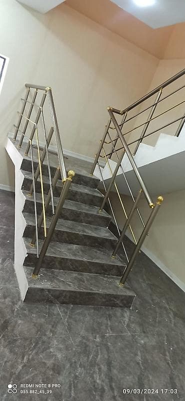katinka armatur: Balkon məhəccəri, Paslanmaz polad — 3