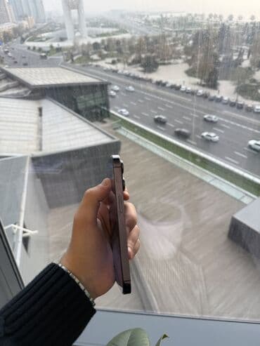 təcili telefon satilir: IPhone 14 Pro, 256 GB, Deep Purple — 2