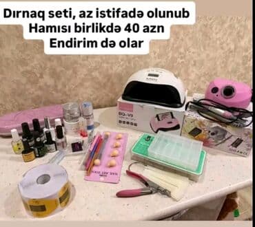 əl işi olan üz üçün təbii kosmetika: Dırnaq üçün gel lak — 1