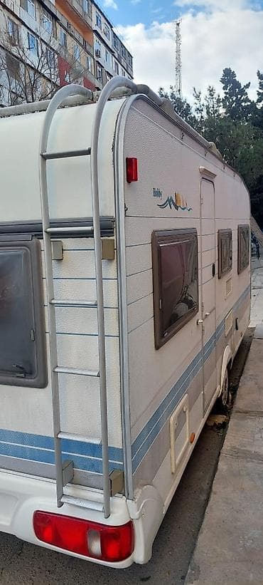 Su nəqliyyatı: Hobby “Excellent Easy” qoşqu karvan - Marka/model: Hobby Excellent — 4