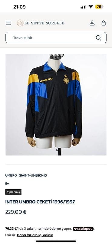 Kurtkalar: Pencək, Umbro, M — 6