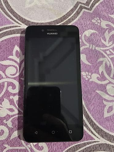 islenmis telefonlar kreditle: Huawei Y3, 8 GB, rəng - Qara, Sensor — 1