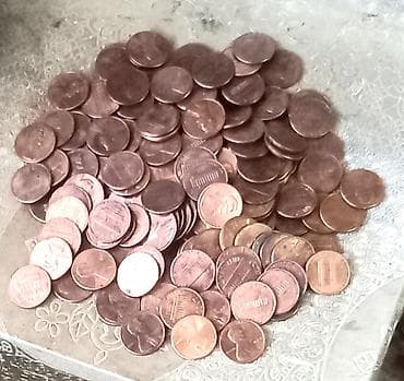 İncəsənət və kolleksiyalar: 150 ədəd ABŞ 1 senti - ABŞ-da, əmək haqqının yüksək olması və kard — 4