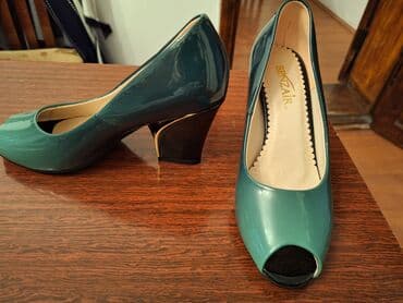 Tuflilər, Ölçü: 36, rəng - Yaşıl, Yeni