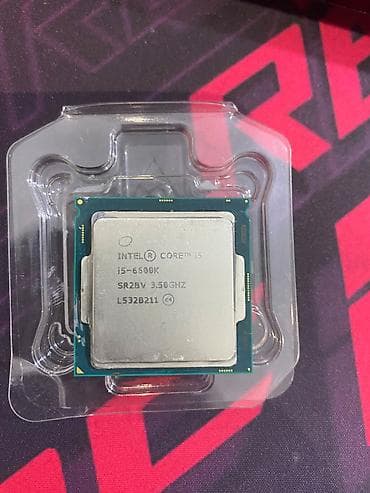 komputer windows 10: Prosessor Intel Core i5 6600K, 4 nüvə, İşlənmiş — 1