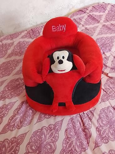 usag ucun: Uşaq üçün yumşaq oturacaq/kreslo - Model: peluş materialdan — 1