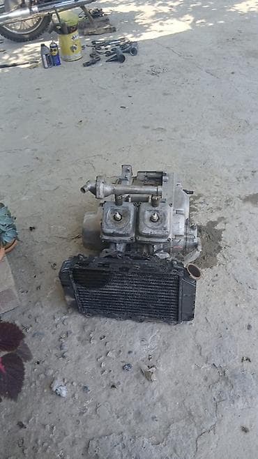 sinler ve diskler type 1: Su motosikleti mühərriki və radiator komplekti - Tip: 2 silindrli, su — 5