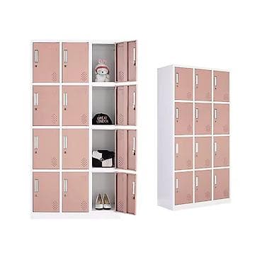 Metall şkaf – 15 bölməli lokker sistemi - Ölçü: 3 sütun x 5 sıra