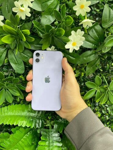 ayfon 11 dubay: IPhone 11, 128 GB, Deep Purple, Zəmanət, Simsiz şarj, Face ID — 1