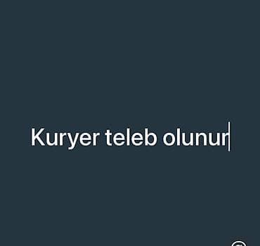 Sürücü-kuryer tələb olunur