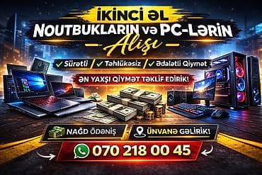 💻 Köhnə noutbuk və ya PC-ni satmaq istəyirsən? Pul lazımdır? Vaxt