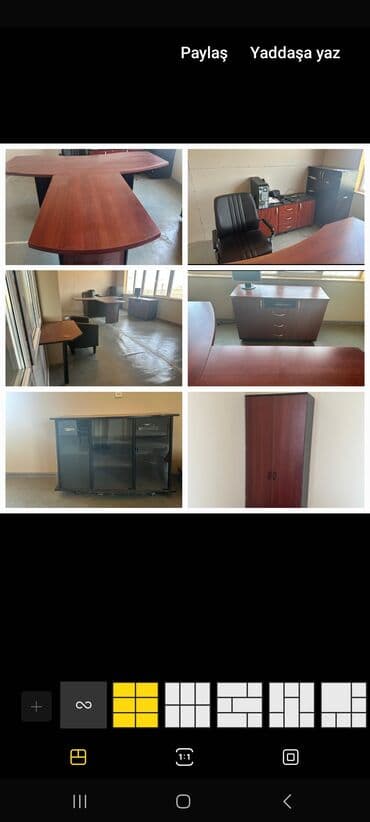 офисная мебель баку: Ofis Mebeli şəkildə görünənlər hamsı birlikdə dəst satılır qiyməti — 1