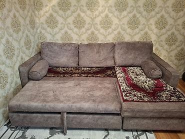krep parca: Künc divan, Açılan, Bazalı, Parça, Çatdırılma yoxdur — 1