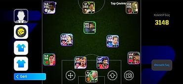 Rəqəmsal oyun hesabı – eFootball (mobil/konami) komandası və kart