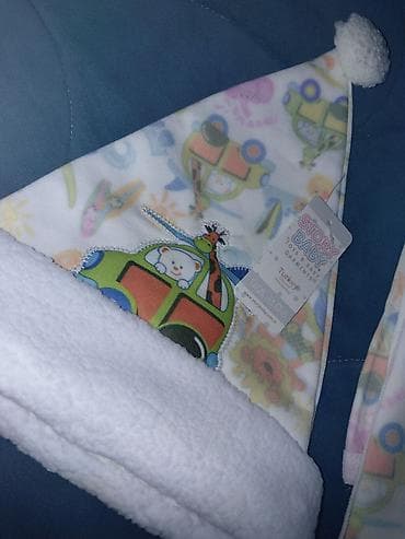 Uşaq üçün “Story Baby” papaq və yorğan dəsti - Brend: Story Baby