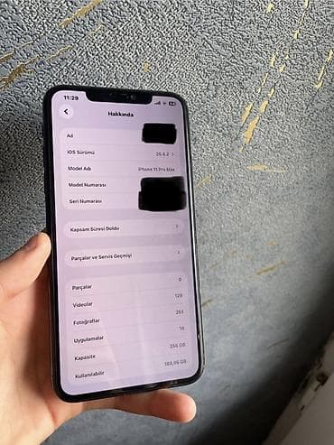 iphone 11 pro max plata: IPhone 11 Pro Max, 256 GB, Matte Midnight Green, Face ID — 10