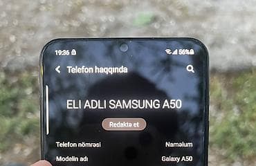 canon 60 d: Samsung Galaxy A50, 64 GB, rəng - Mavi, Face ID — 2