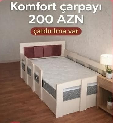 Komfort çarpayı – 200 AZN - Rahat yuxu üçün praktik dizayn - Yumşaq lalafo.az -da Komfort çarpayı – 200 AZN - Rahat yuxu üçün praktik dizayn - Yumşaq