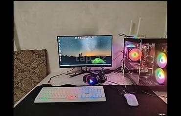 Gaming masaustu kompyuter tam oyun ucun hazirlanib muasir oyunlarin