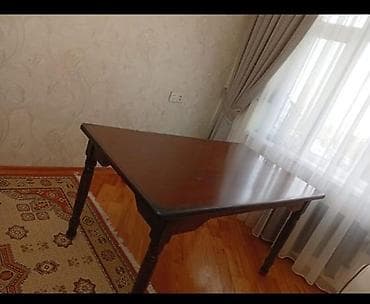 Qonaq masası, Açılmayan, Taxta, Dördbucaq masa