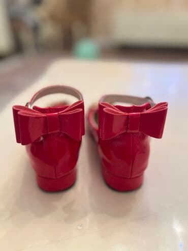 детская обувь красная: Туфли, Для девочек, 27 — 3