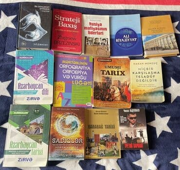 Müxtəlif mövzularda kitablar dəsti Dəstdə olan nəşrlər: - Strateji