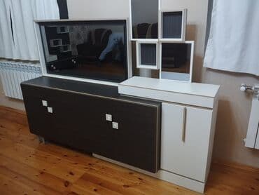 bag stullari: Qonaq otağı üçün, Açılan, Dördbucaq masa, 6 stul — 2