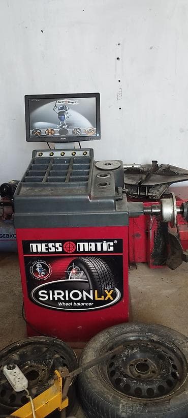 MESSOMATIC Sirion LX Wheel Balancer + Şin Söküb‑Taxma Avadanlığı -
