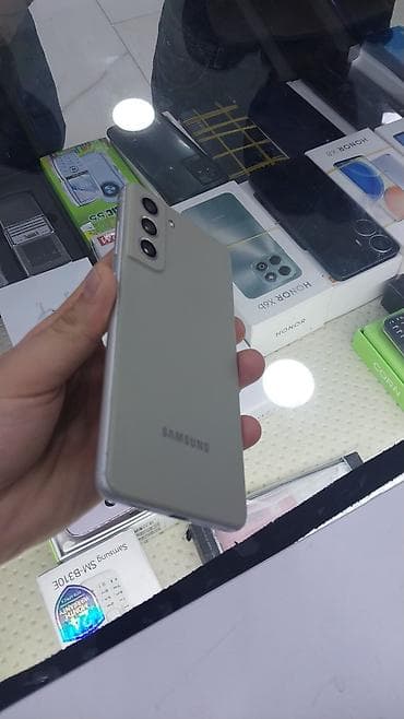 Samsung Galaxy S21 FE, rəng - Yaşıl, Barmaq izi