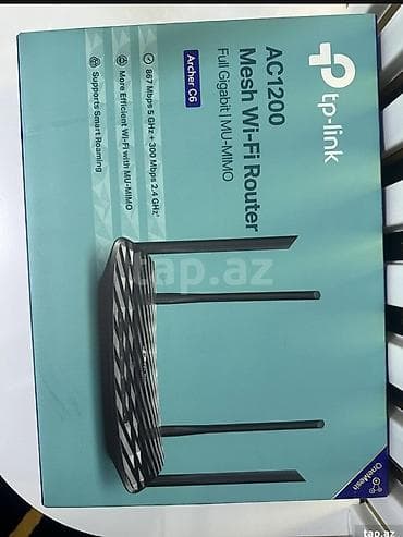 mifi router: AC1200 dual band router satılır. Cəmi 1 ay istifadə olunub, vəziyyəti — 1