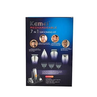 тример: Kemei 580A - Trimmer dəsti 7in1 Yüksək zaryadka saxlama qabiliyyəti — 8