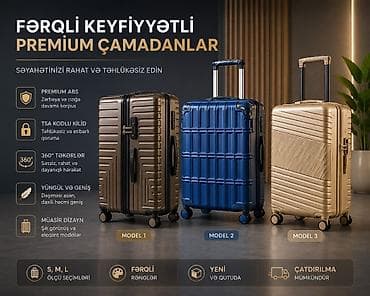 mini velo: PREMİUM ÇAMADANLAR – Holiday Səyahətinizi rahat və təhlükəsiz edin — 1