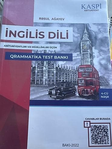 Тесты: Məhsul: “İngilis Dili – Qrammatika Test Bankı” (4-cü nəşr) Müəllif — 1