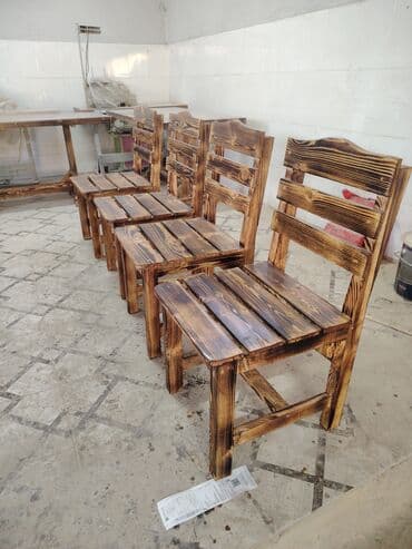 leylandra ağacı: Mətbəx üçün, Qatlanmayan, Stul — 3