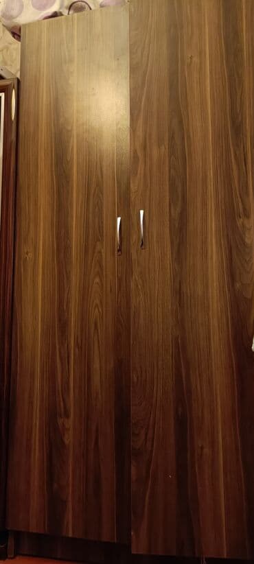 hamam ucun dolab: Açılan, 2 qapılı Düz dolab, Qarderob, paltar dolabı — 1