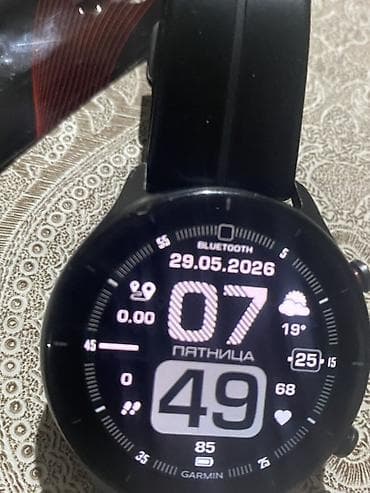 saat iphone: İşlənmiş, Smart saat, Amazfit, Suya davamlı, rəng - Qara — 2