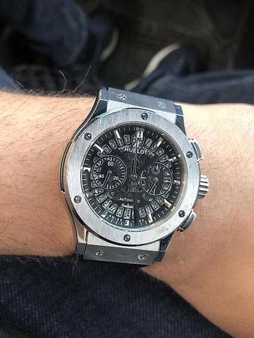 Qol saatı, Hublot, rəng - Qara