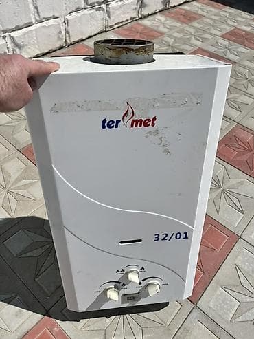 su gizdirici: Termet 32/01 qazla işləyən su qızdırıcısı - Divara quraşdırılan model — 1