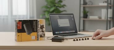 33 watt adapter: Universal noutbuk adapteri – 96W Xüsusiyyətlər: - 8 ayrı-ayrı ucluq — 1